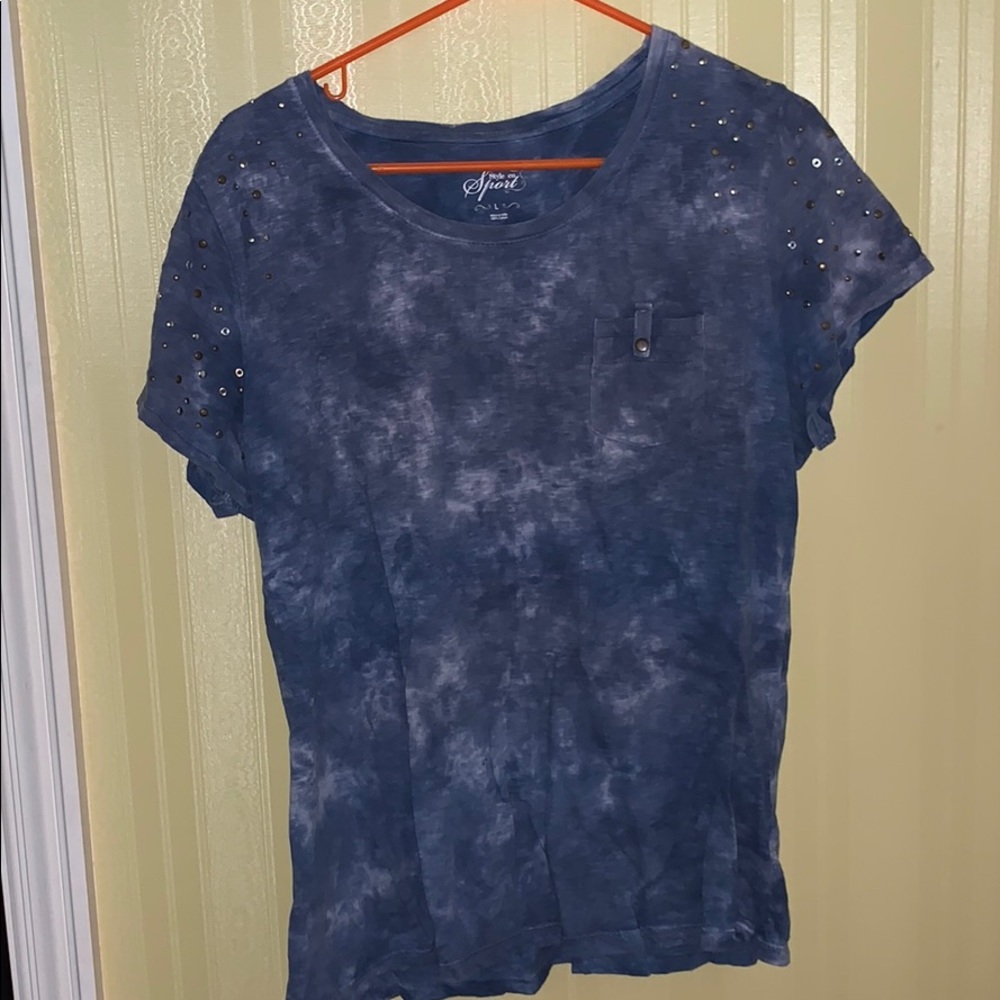 Blue Tye Dye Tee
